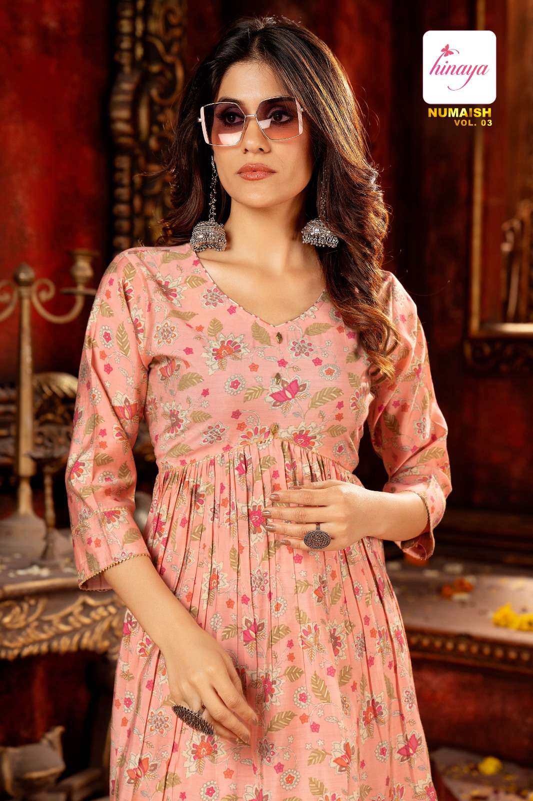 HINAYA NUMAISH VOL-3 Co - ord set Western Wear Wholesale catalog