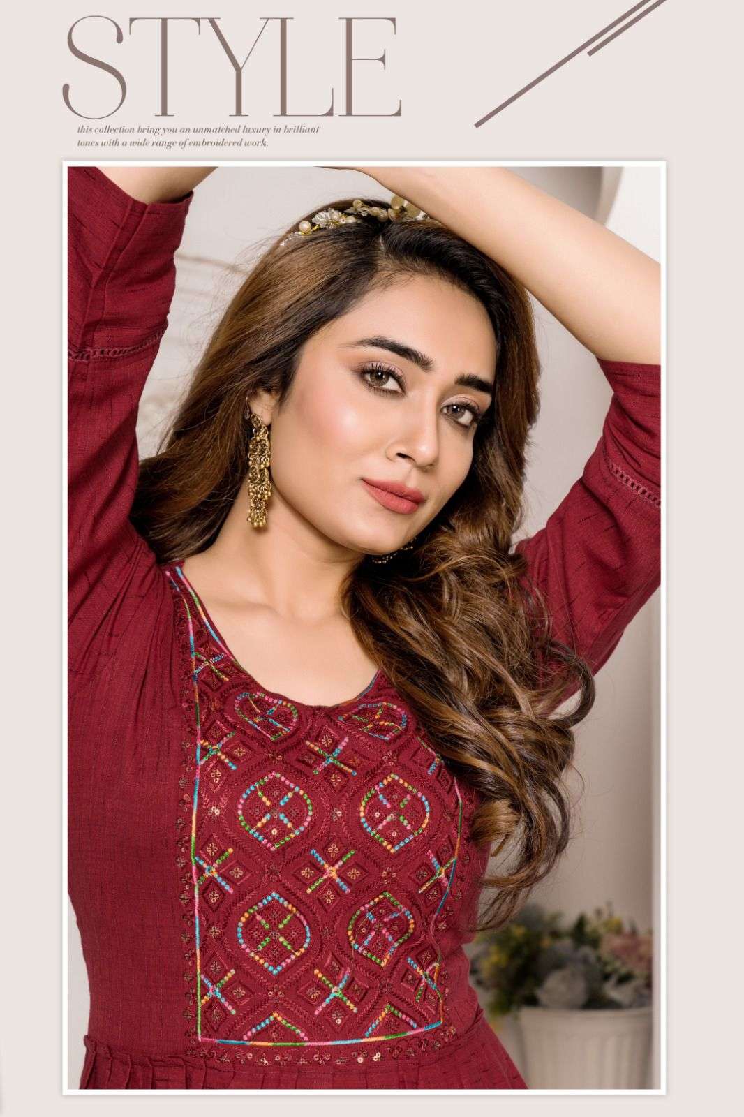 HIRWA Saanjh Vol.1 Kurti Wholesale catalog