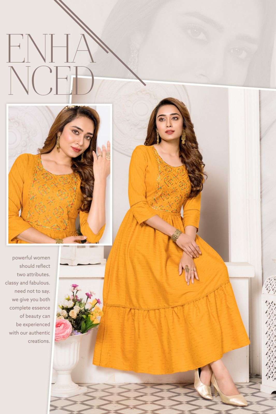 HIRWA Saanjh Vol.1 Kurti Wholesale catalog