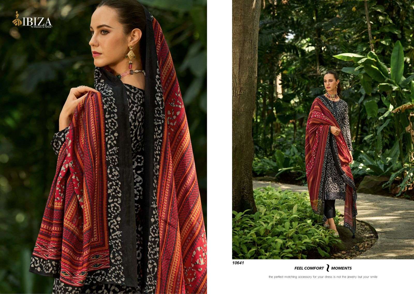 Ibiza Batik Salwar Kameez Wholesale catalog