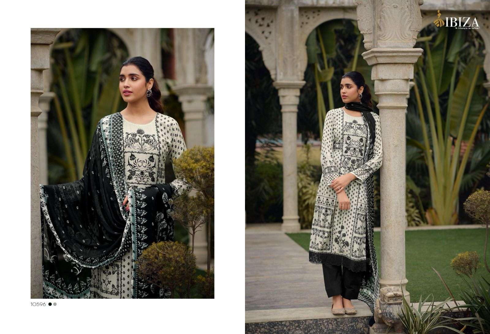 Ibiza Parstoon Musleen Embroidered Designer Salwar Suit Wholesale catalog