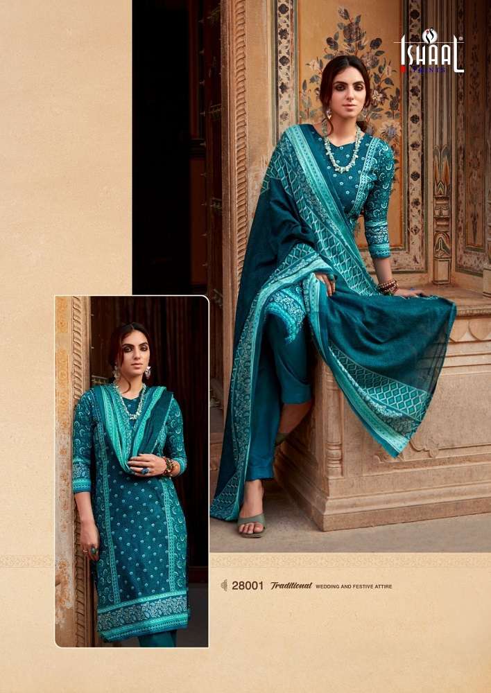 Ishal Gulmohar Vol-28 -Dress Material -Wholesale Catalog