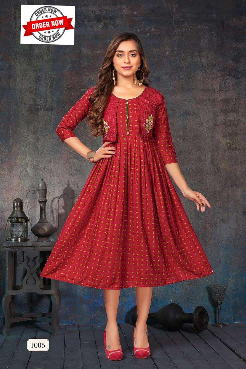 JLF BARBIE GIRL VOL.1 Kurti Wholesale catalog