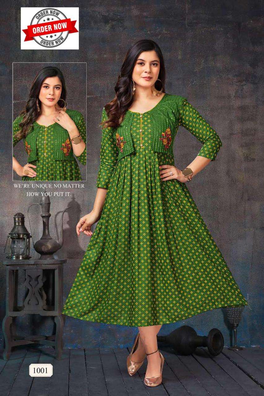 JLF BARBIE GIRL VOL.1 Kurti Wholesale catalog
