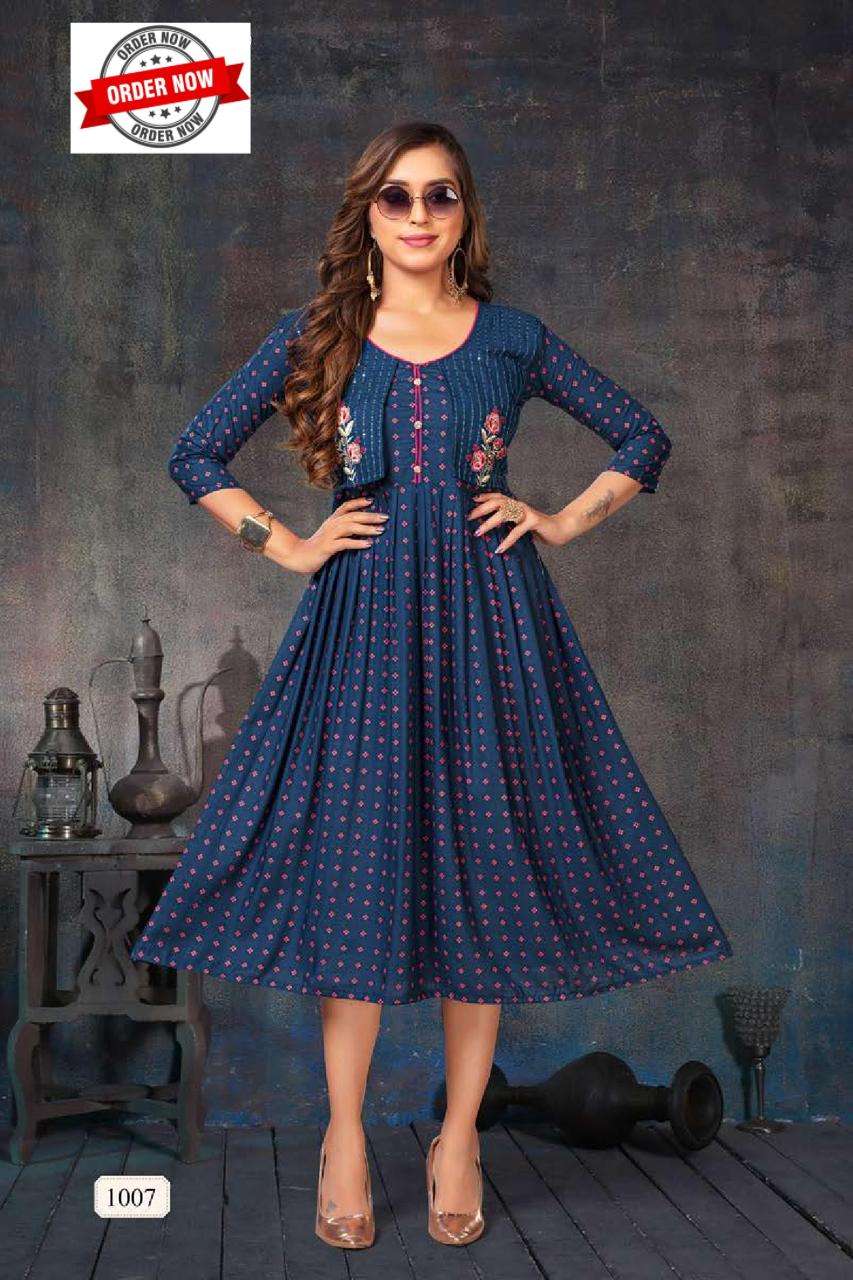 JLF BARBIE GIRL VOL.1 Kurti Wholesale catalog