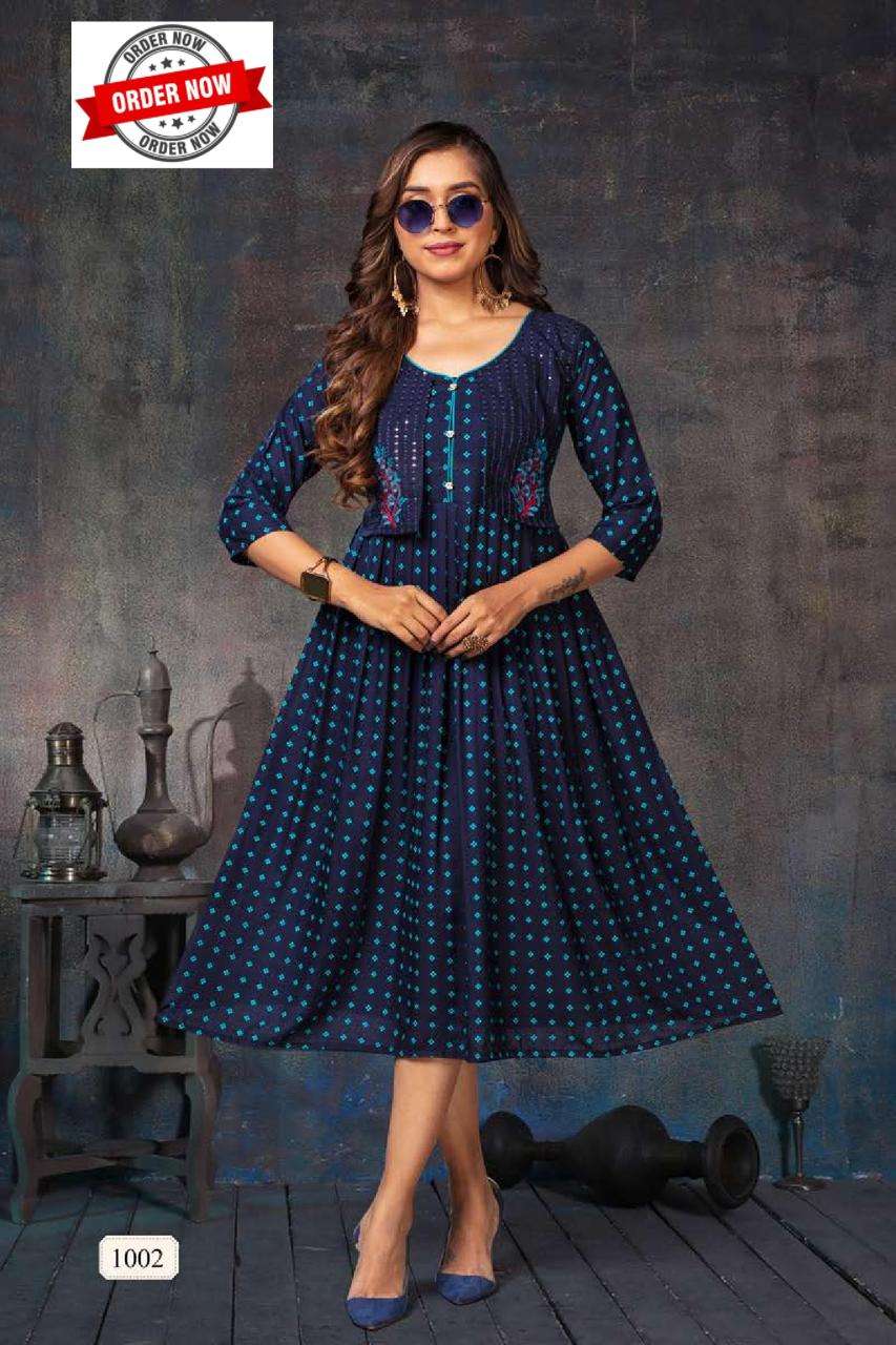 JLF BARBIE GIRL VOL.1 Kurti Wholesale catalog