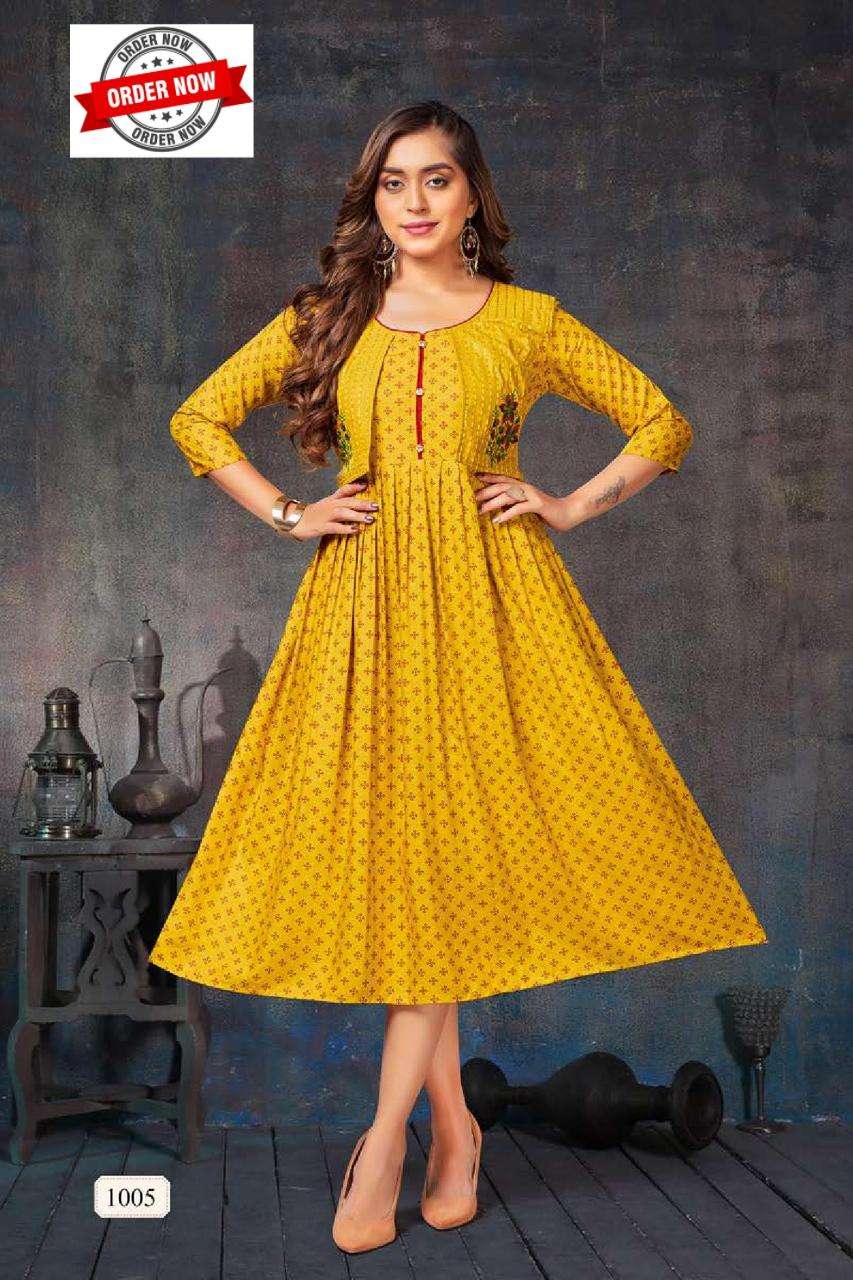 JLF BARBIE GIRL VOL.1 Kurti Wholesale catalog