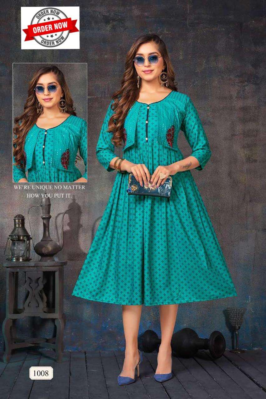 JLF BARBIE GIRL VOL.1 Kurti Wholesale catalog