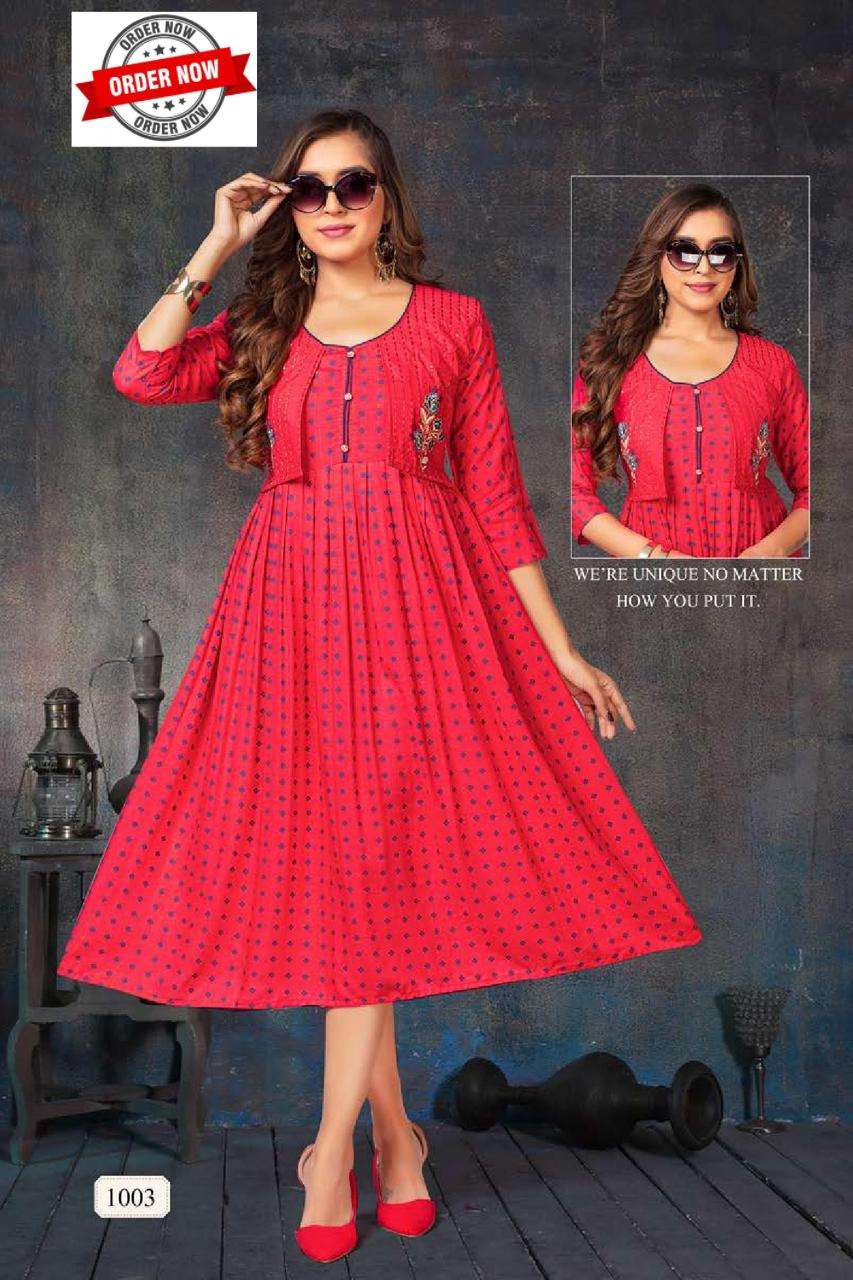 JLF BARBIE GIRL VOL.1 Kurti Wholesale catalog