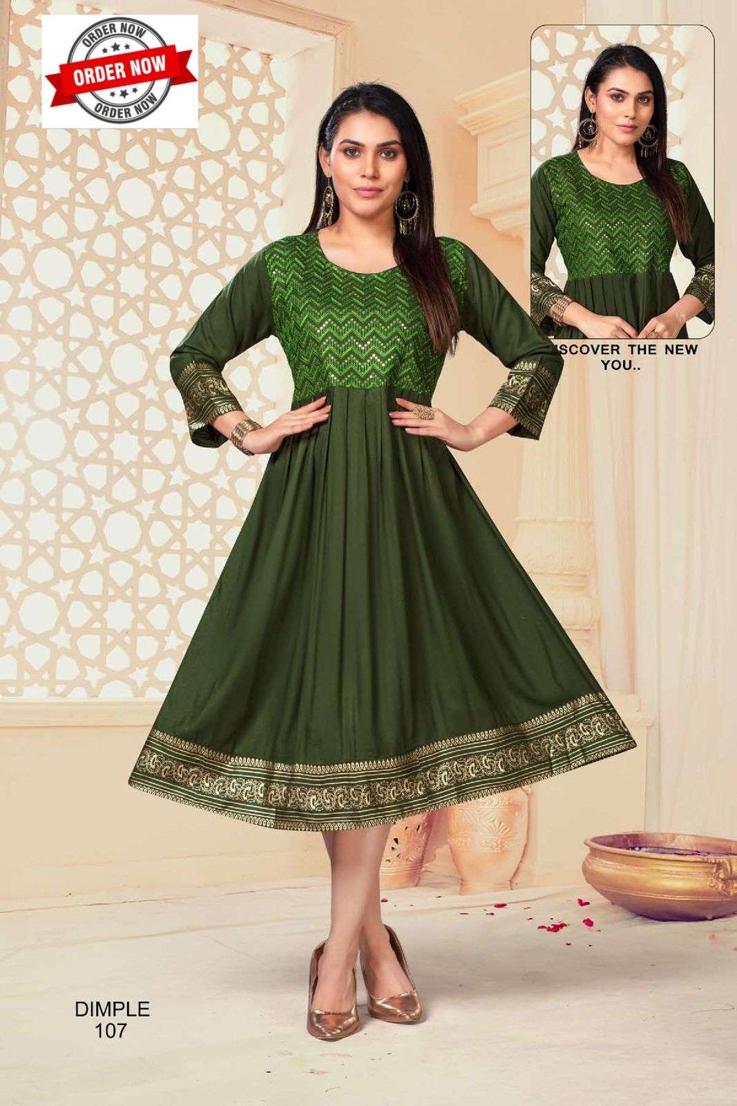 JLF DIMPLE VOL.1 Kurti Wholesale catalog