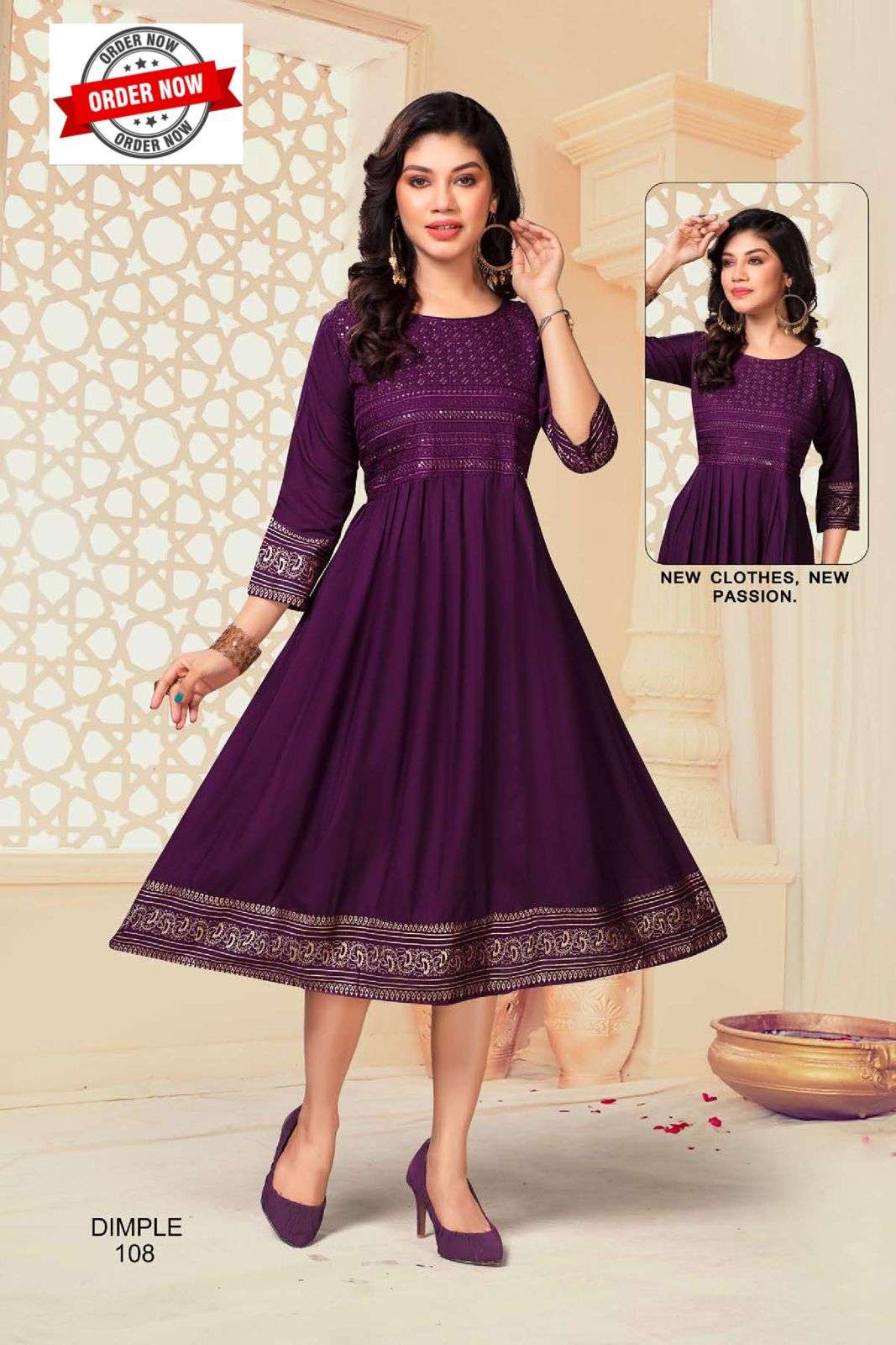 JLF DIMPLE VOL.1 Kurti Wholesale catalog