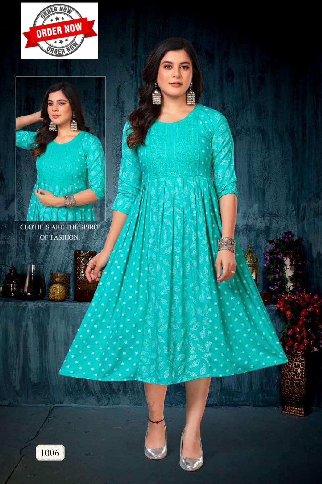 JLF NAZAKAT VOL.1 Kurti Wholesale catalog