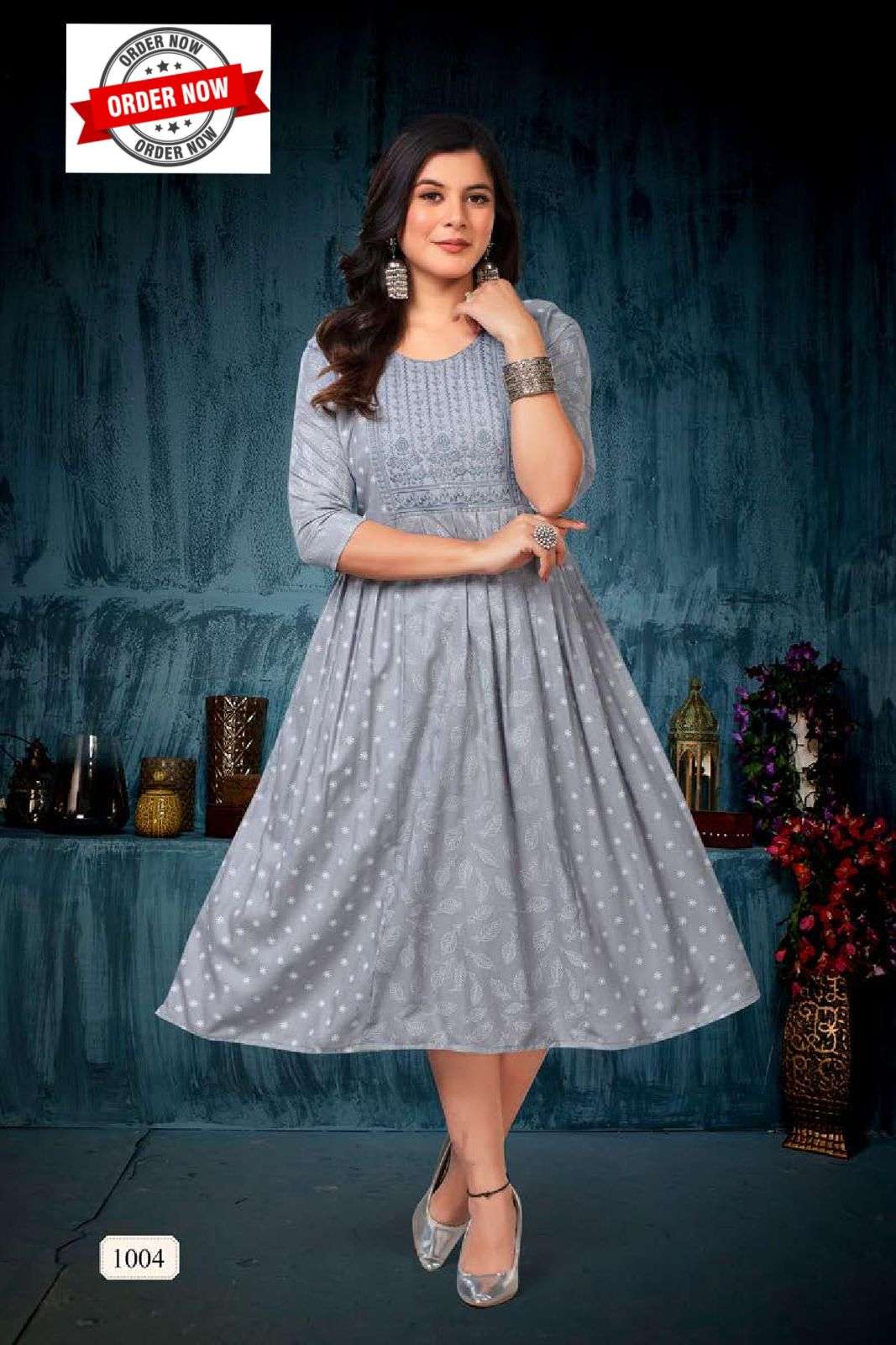 JLF NAZAKAT VOL.1 Kurti Wholesale catalog