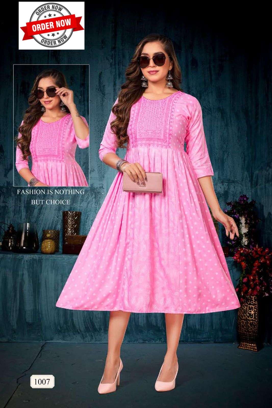 JLF NAZAKAT VOL.1 Kurti Wholesale catalog