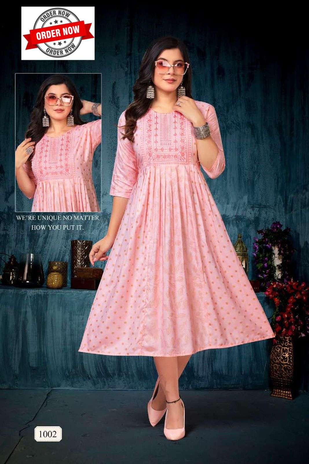 JLF NAZAKAT VOL.1 Kurti Wholesale catalog