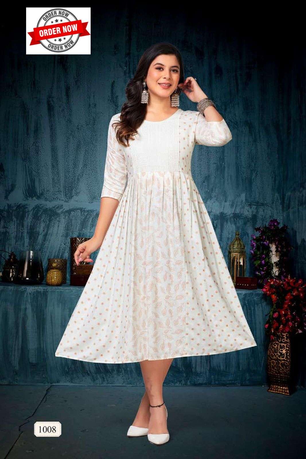 JLF NAZAKAT VOL.1 Kurti Wholesale catalog