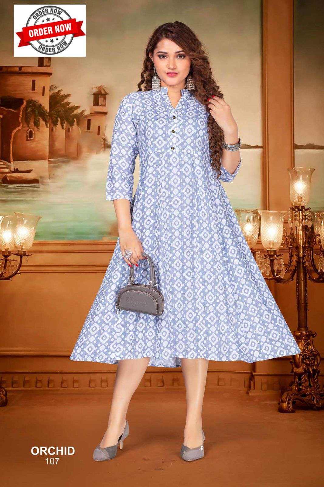 JLF ORCHID VOL.1 Kurti Wholesale catalog