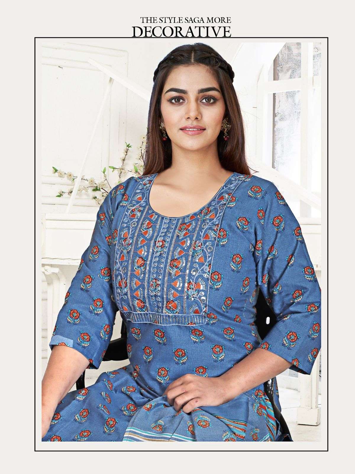 JLF SPECLAL EMBROIDERY PATIYALA READYMADE Vol- 1 Dress Materials Wholesale catalog