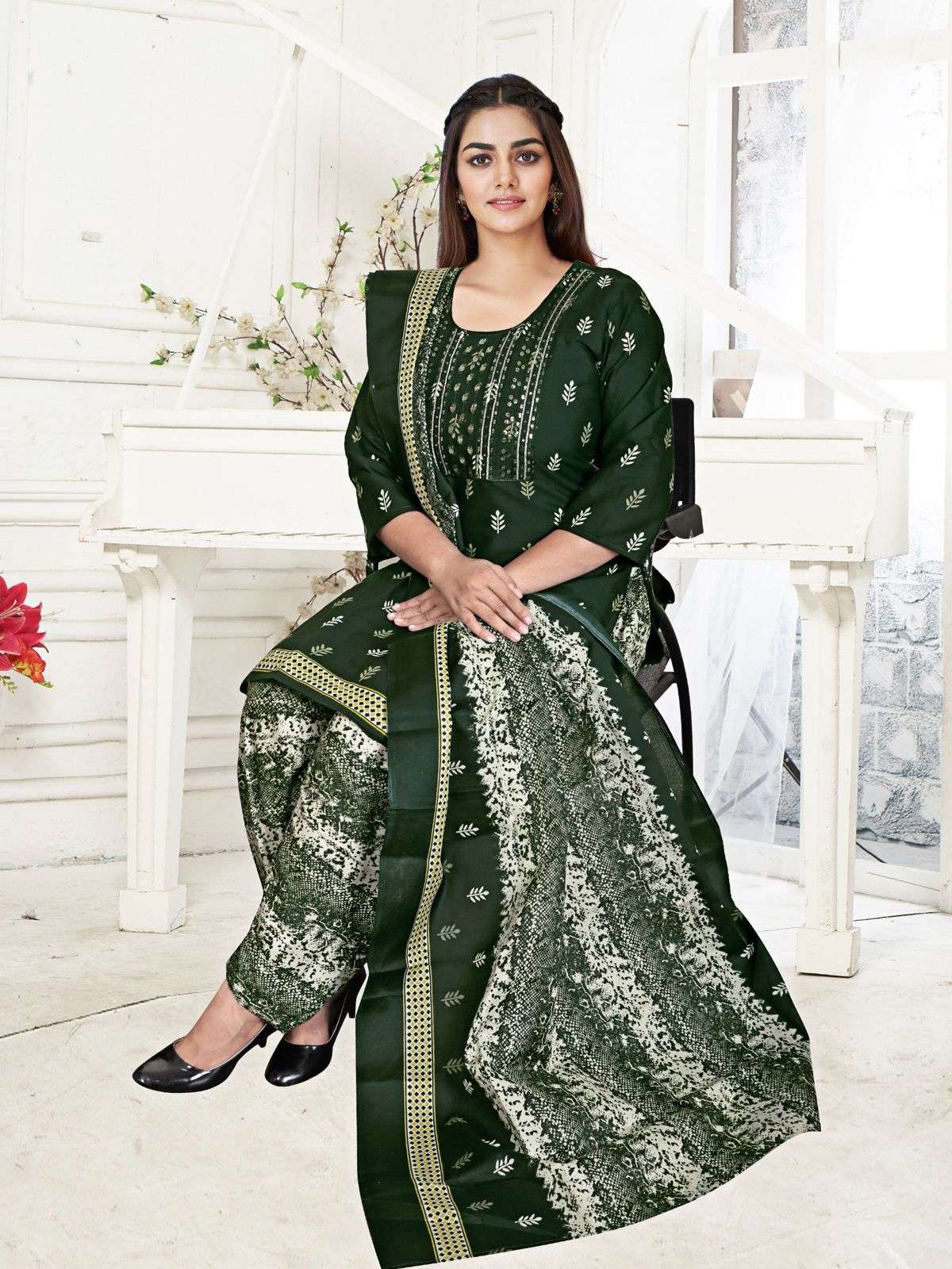 JLF SPECLAL EMBROIDERY PATIYALA READYMADE Vol- 1 Dress Materials Wholesale catalog