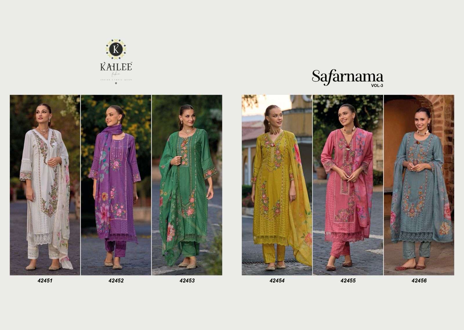 KAILEE FASHION SAFARANAMA VOL-3 Kurti Wholesale catalog