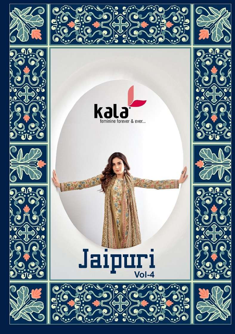 Kala Jaipuri Vol-4 – Dress Material -Wholesale Catalog