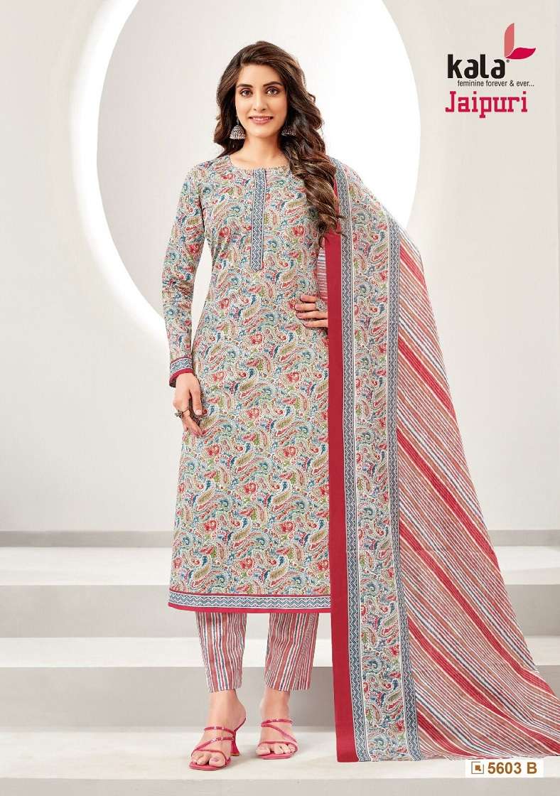 Kala Jaipuri Vol-4 – Dress Material -Wholesale Catalog