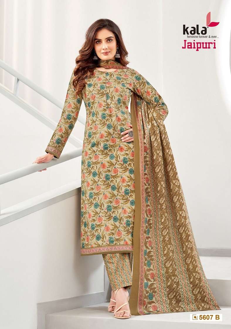 Kala Jaipuri Vol-4 – Dress Material -Wholesale Catalog