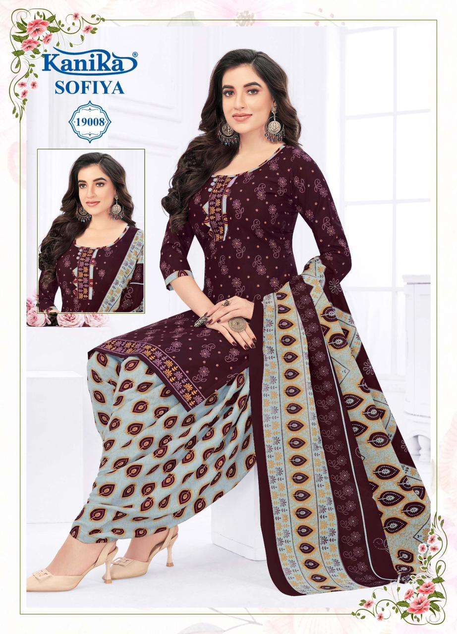 KANIKA SOFIYA VOL 19 PATIALA Salwar Kameez Wholesale catalog