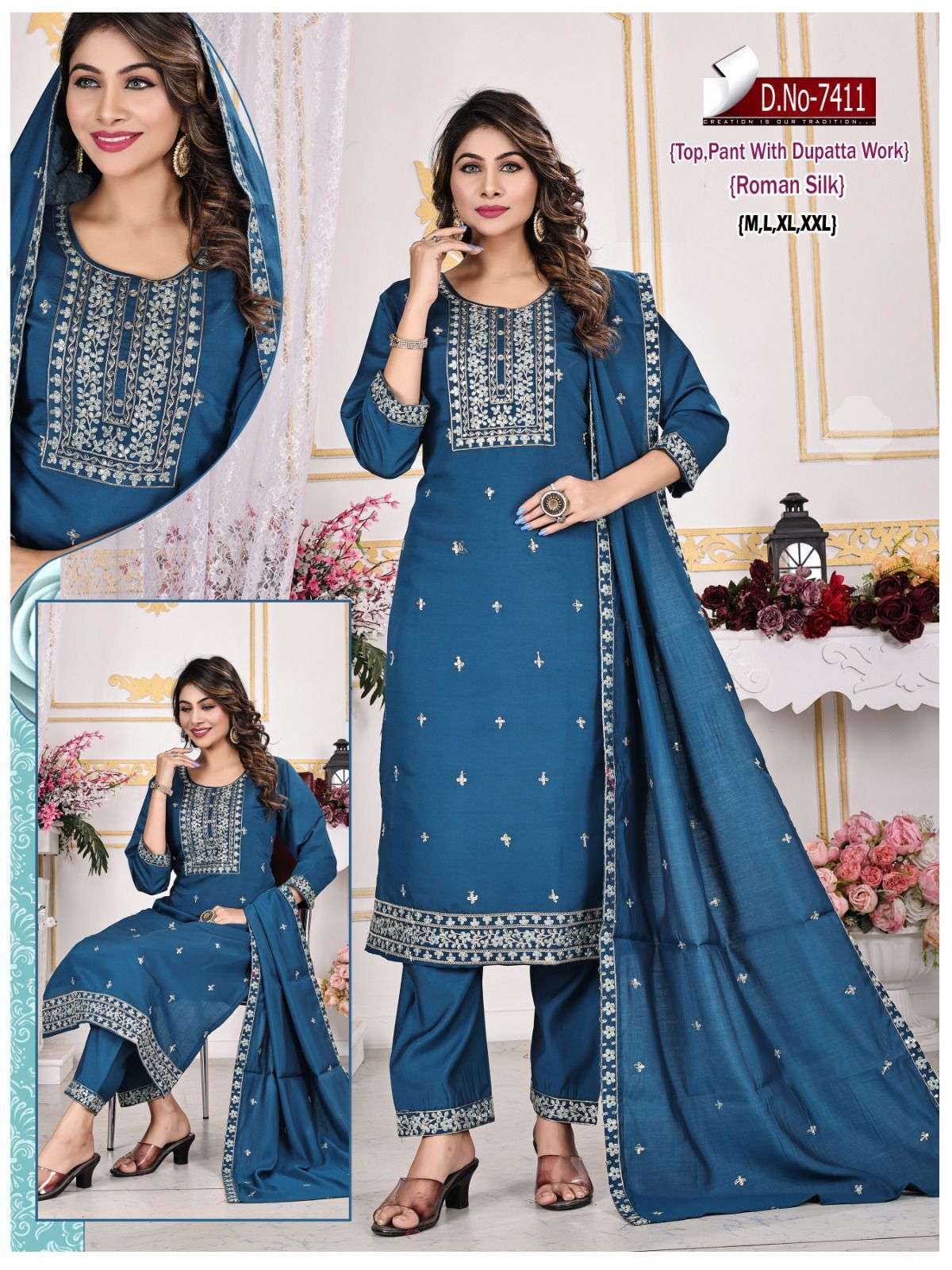 KASHISH vol -1 Roman Silk Fabric Kurti Wholesale catalog