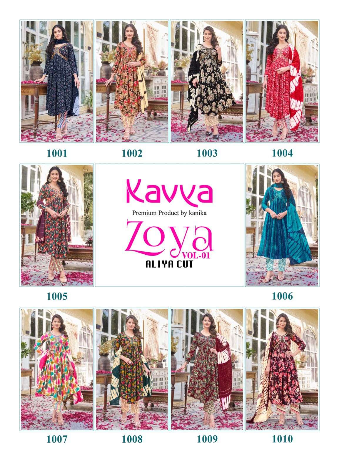 KAVYA ZOYA VOL 1 Kurti Wholesale catalog