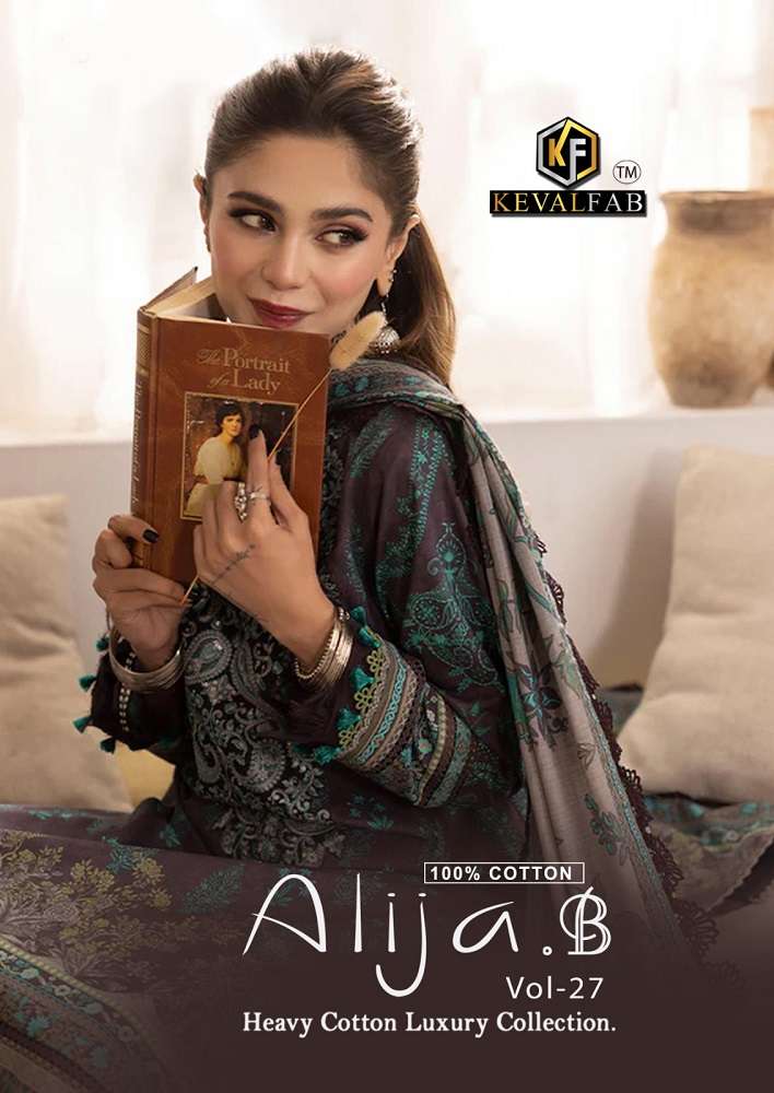Keval Alija B Vol-27 -Dress Material -Wholesale Catalog