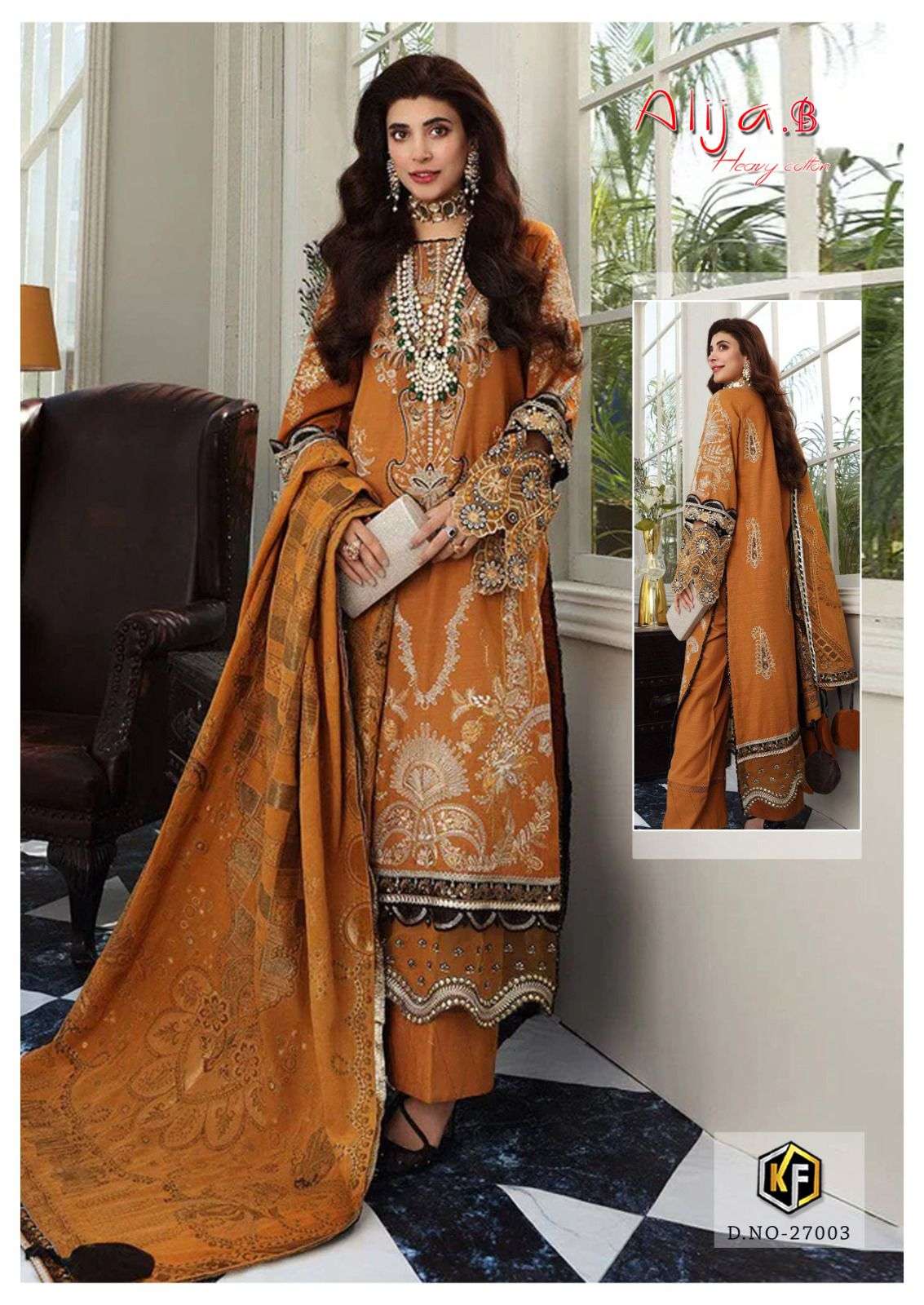 Keval Alija B Vol 27 Heavy Cotton Luxury Dress Materials Wholesale catalog