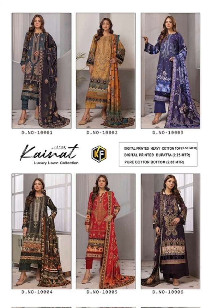 Keval Kainat Vol-10 -Dress Material -Wholesale Catalog