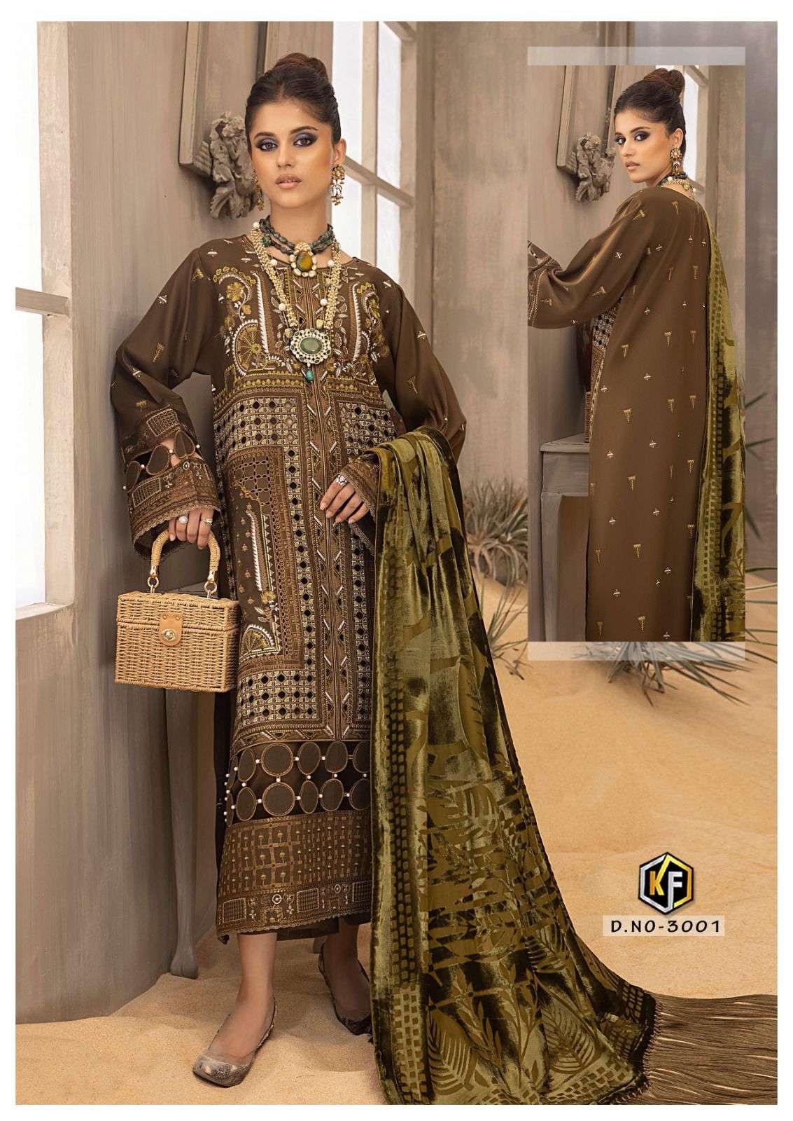 Keval Soha Nazir Vol 3 -Dress Material -Wholesale catalog