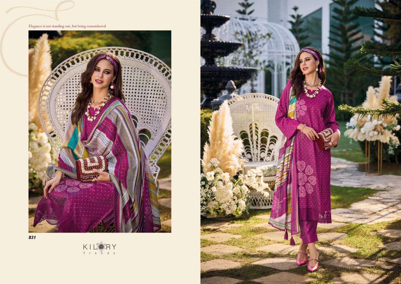 Kilory Ruby Jam Cotton Designer Salwar Kameez Wholesale catalog