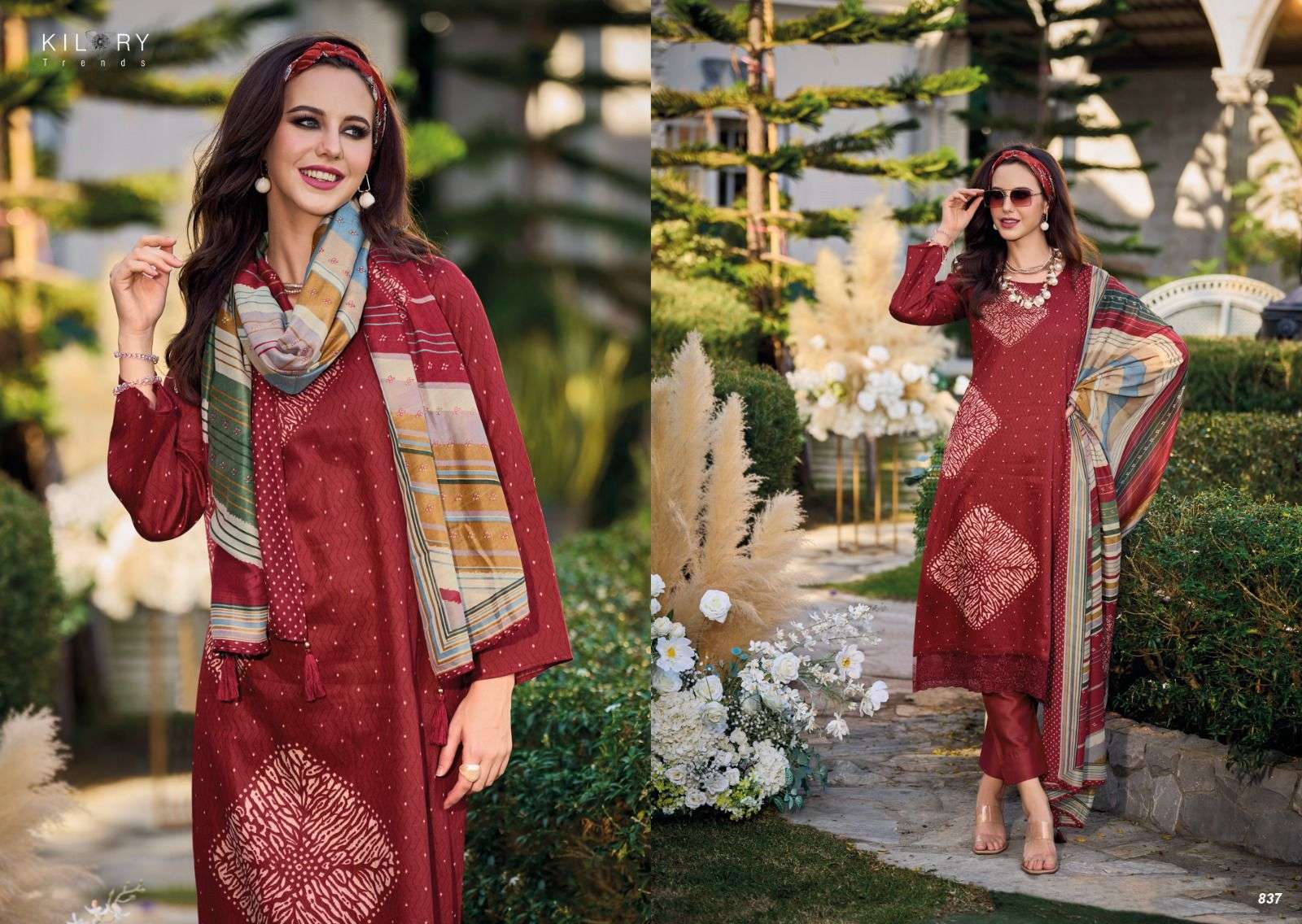 Kilory Ruby Jam Cotton Designer Salwar Kameez Wholesale catalog