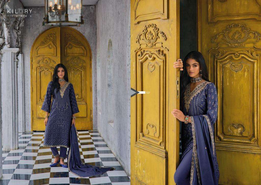 Kilory Silk Of Bandhej Vol 2 Salwar Kameez Wholesale catalog