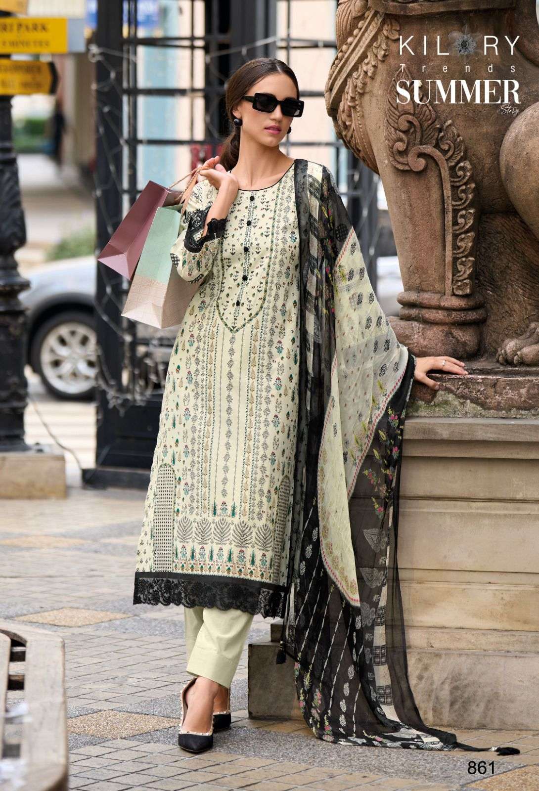 Kilory Summer Story Lawn Cotton Salwar Suits Wholesale catalog