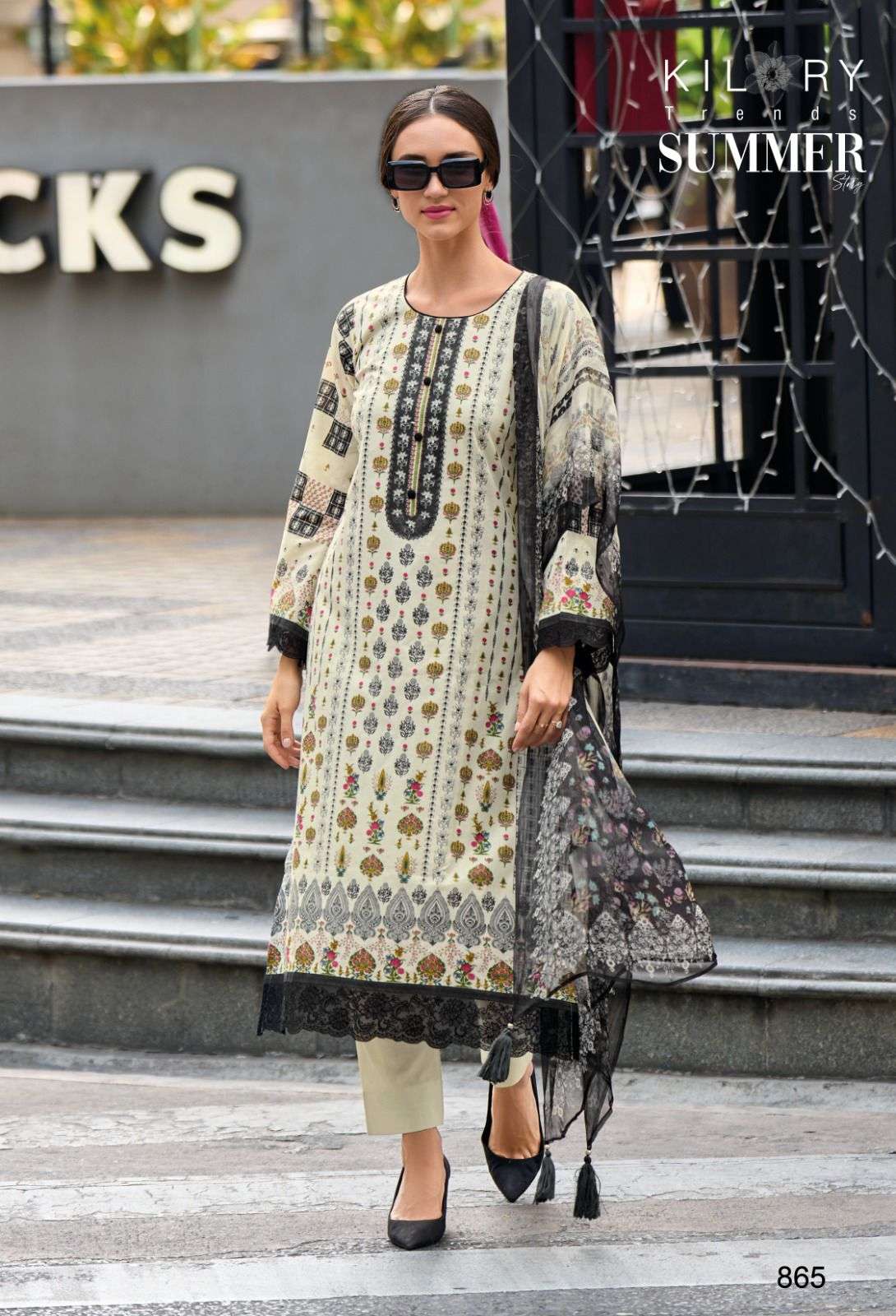 Kilory Summer Story Lawn Cotton Salwar Suits Wholesale catalog