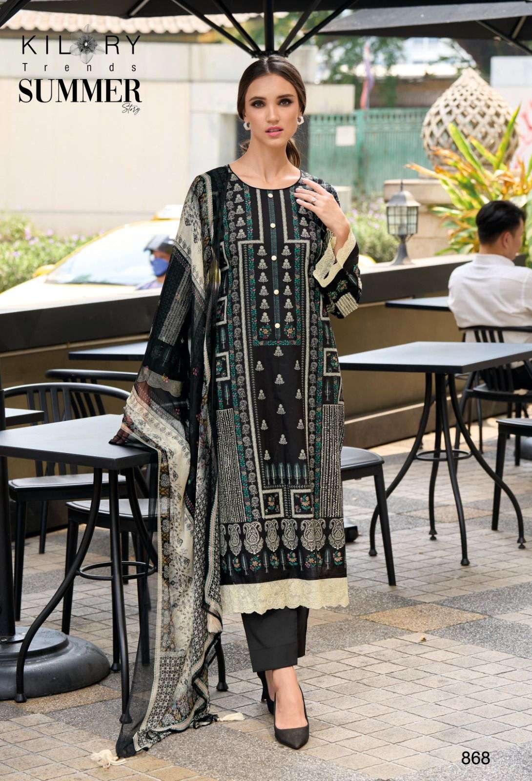 Kilory Summer Story Lawn Cotton Salwar Suits Wholesale catalog
