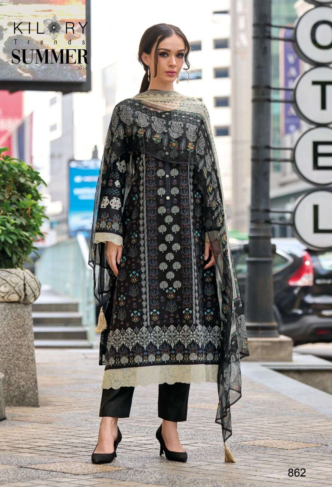 Kilory Summer Story Lawn Cotton Salwar Suits Wholesale catalog