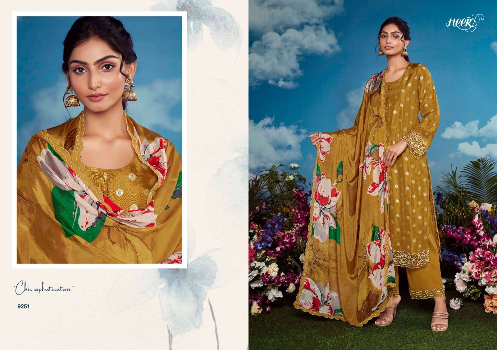 Kimora Heer Blossom Salwar Kameez Wholesale catalog