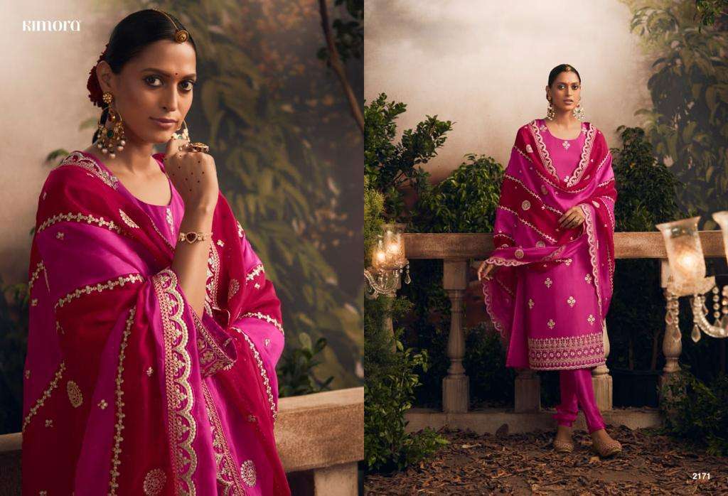 Kimora Heer Qala Silk Embroidery Salwar Suits  Wholesale catalog
