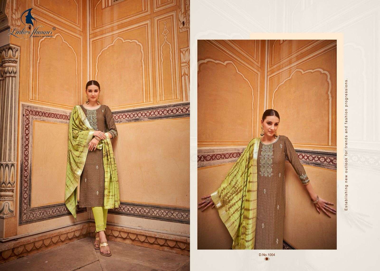 Ladies Flavour Anupama Kurti Wholesale catalog