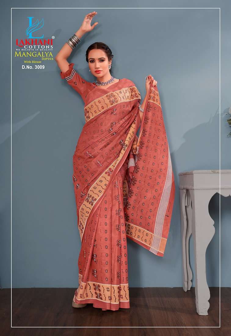 Lakhani Mangalya Vol-3 –Dhakai Special Cotton Sarees - Wholesale Catalog