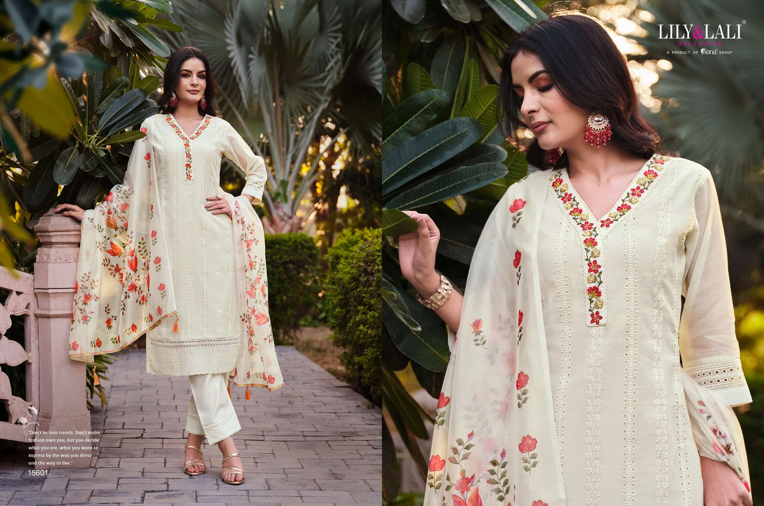 LILY & LALI LUCKNOWI-3 Kurti Wholesale catalog