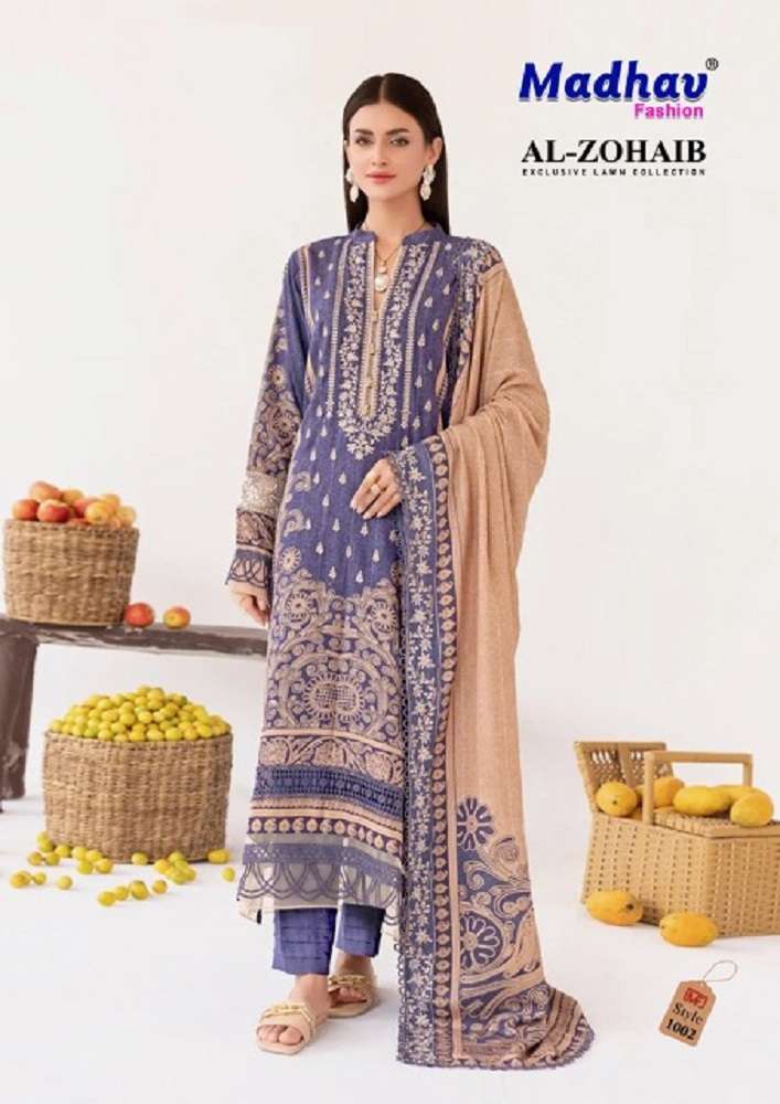 Madhav Al Zohaib -Dress Material -Wholesale Catalog