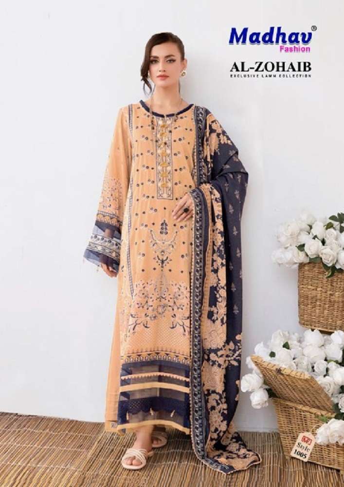 Madhav Al Zohaib -Dress Material -Wholesale Catalog