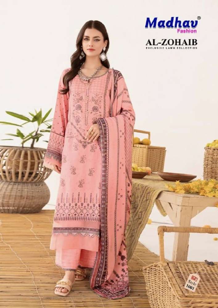 Madhav Al Zohaib -Dress Material -Wholesale Catalog