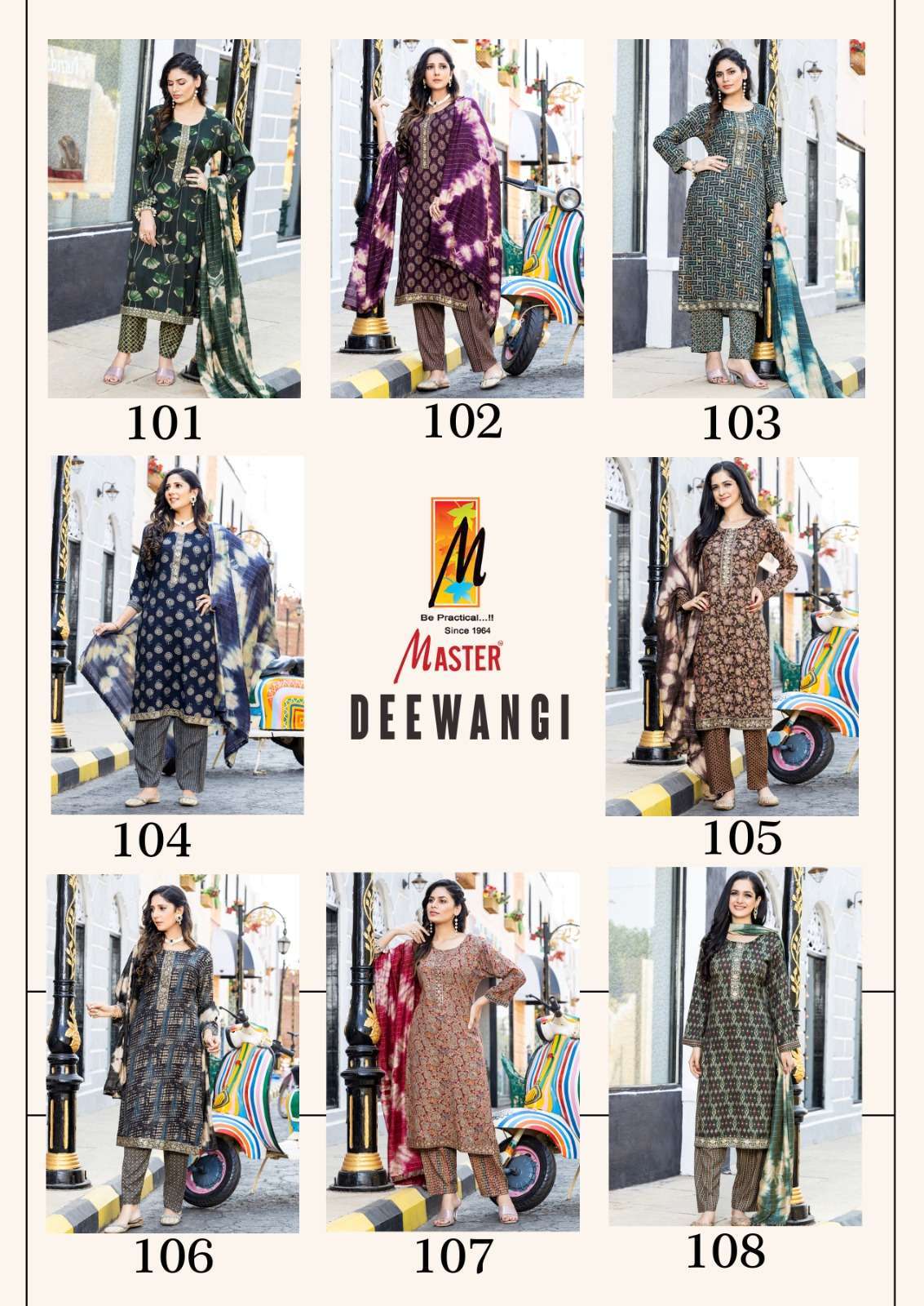 MASTER DEEWANGI Kurti Wholesale catalog